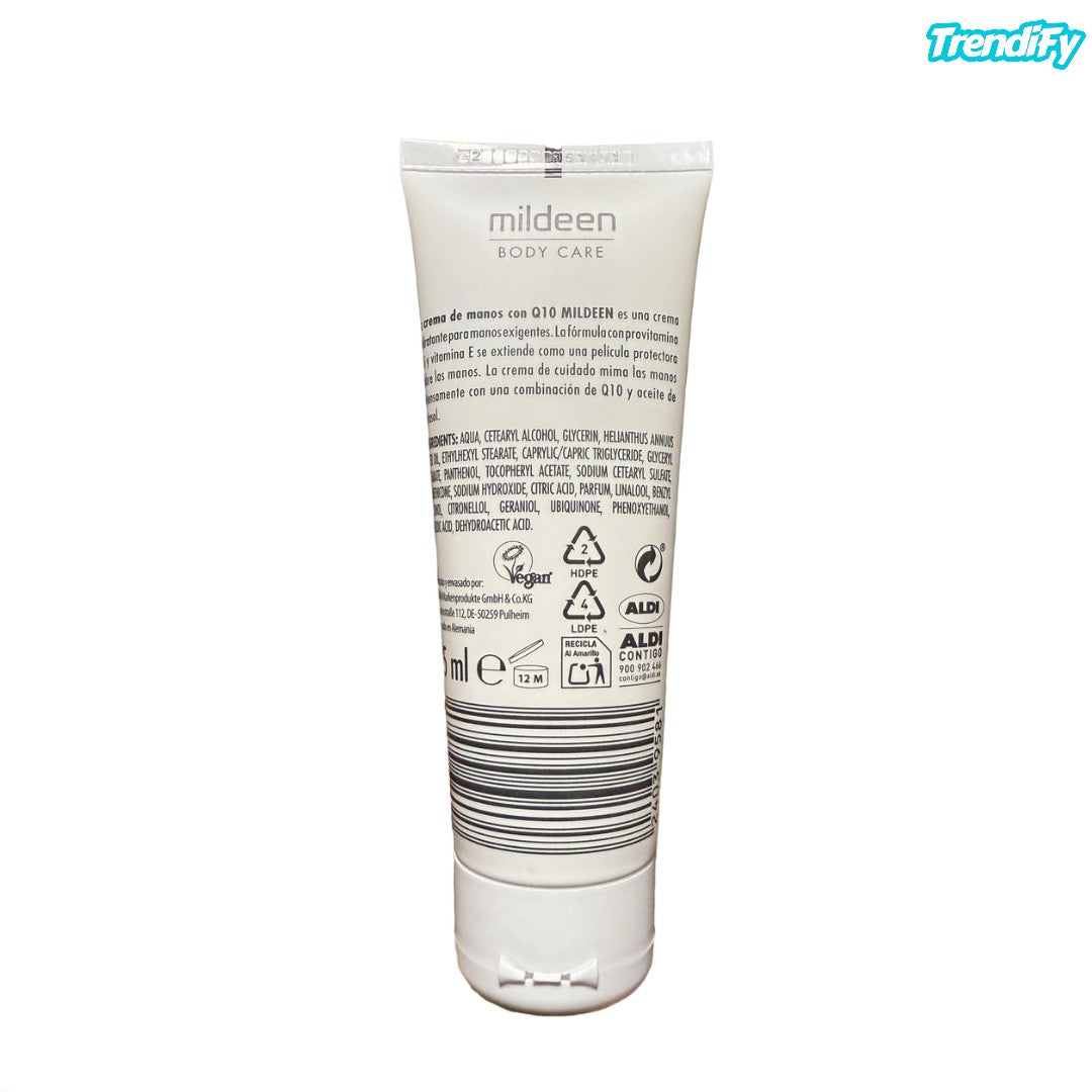 Hand Cream for Demanding Hands with Q10 and Provitamin B5