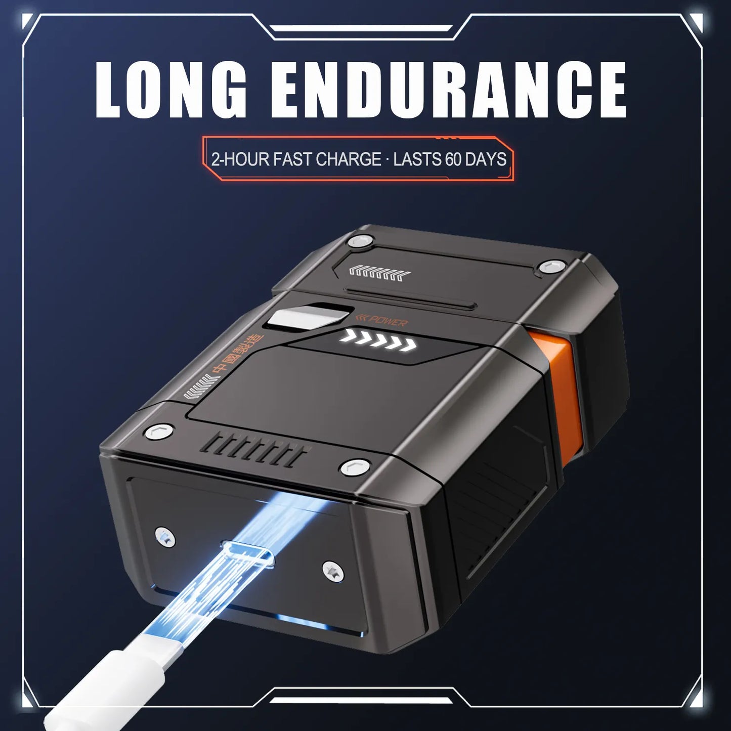 Mecha Men's Electric Shaver IPX7 – Mini, Portable & Powerful