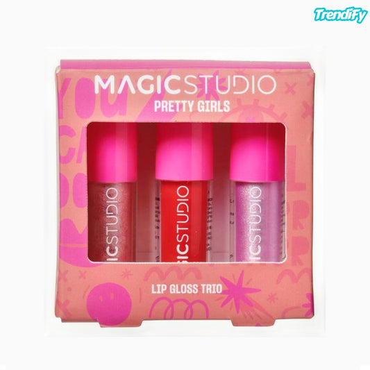 Magic Studio Pretty Girls Lip Gloss Trio