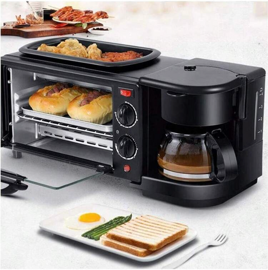 ღუმელი, 3-ში 1 საუზმის მწარმოებელი SOKANY 1250 W