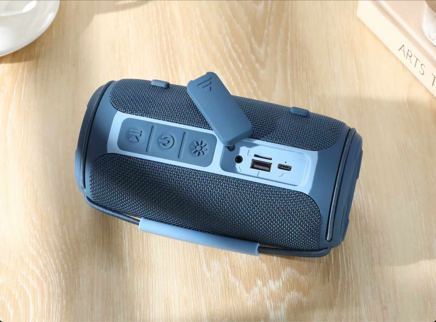 Bluetooth დინამიკი LED განათებით, TG657 15W.