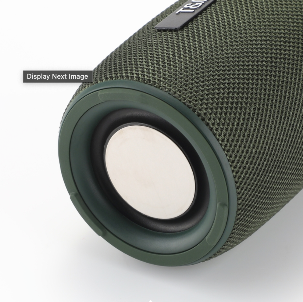 Bluetooth დინამიკი, LED განათებით TG434 8W.