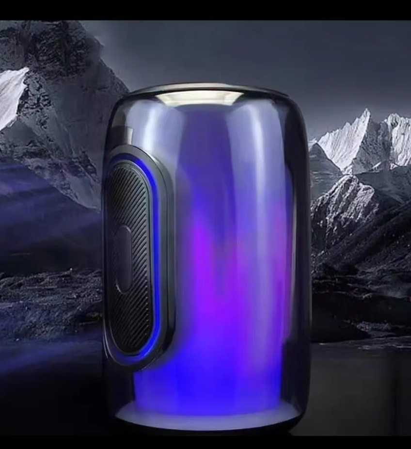 დინამიკი Bluetooth, ფერადი განათება, საბვუფერი PULSE8.