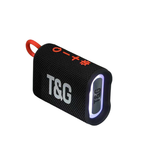Bluetooth დინამიკი, LED განათებით- პორტატული დიზაინი, TG-396