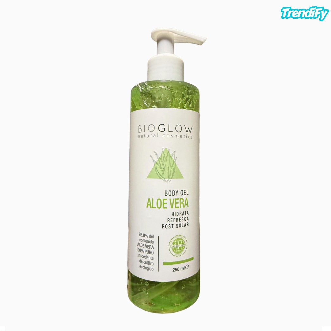 BIO Glow Natural Cosmetics Aloe Vera Body Gel (98.8% Aloe Vera)