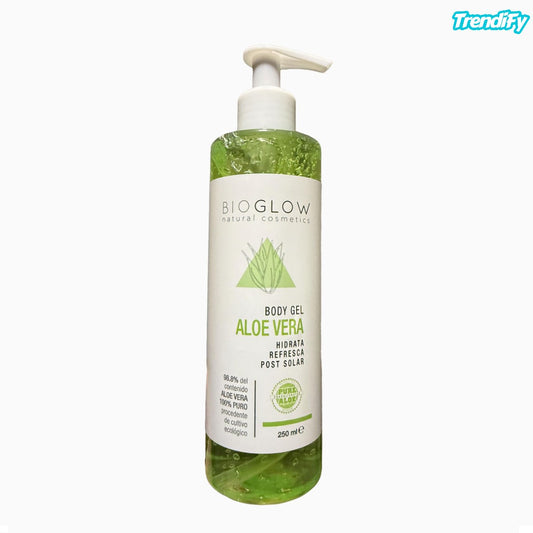 BIO Glow Natural Cosmetics Aloe Vera Body Gel (98.8% Aloe Vera)