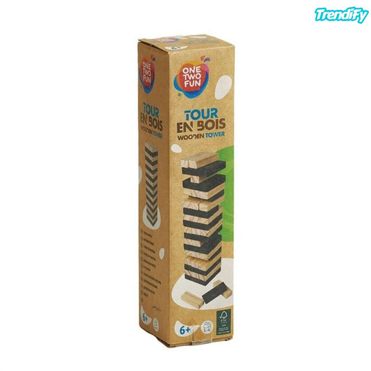 One Two Fun Jenga – Stack, Balance & Don't Let It Fall!