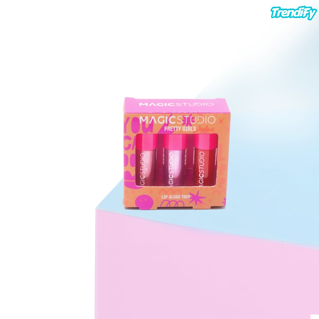 Magic Studio Pretty Girls Lip Gloss Trio