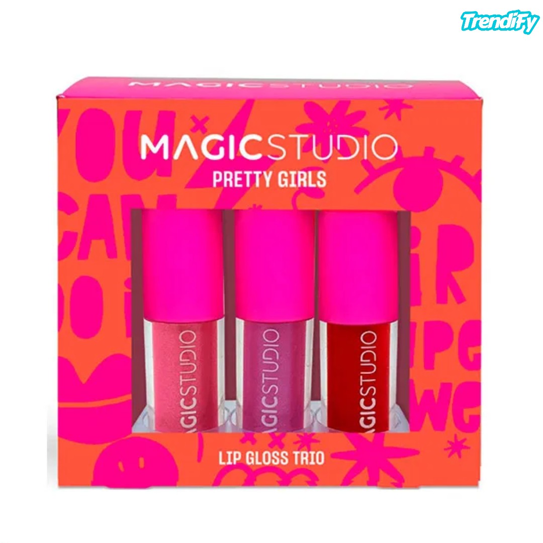 Magic Studio Pretty Girls Lip Gloss Trio