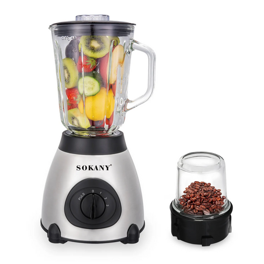 მრავალფუნქციური ბლენდერი SOKANY 1.5L 400W