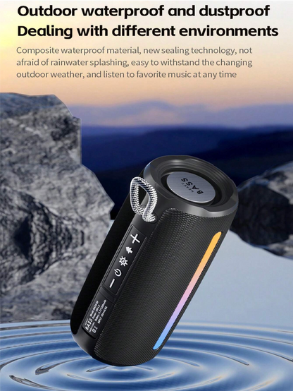 HEAVYBASS უსადენო Bluetooth დინამიკი. 10 W