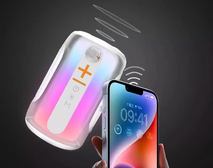 დინამიკი Bluetooth, ფერადი განათება, საბვუფერი PULSE8.